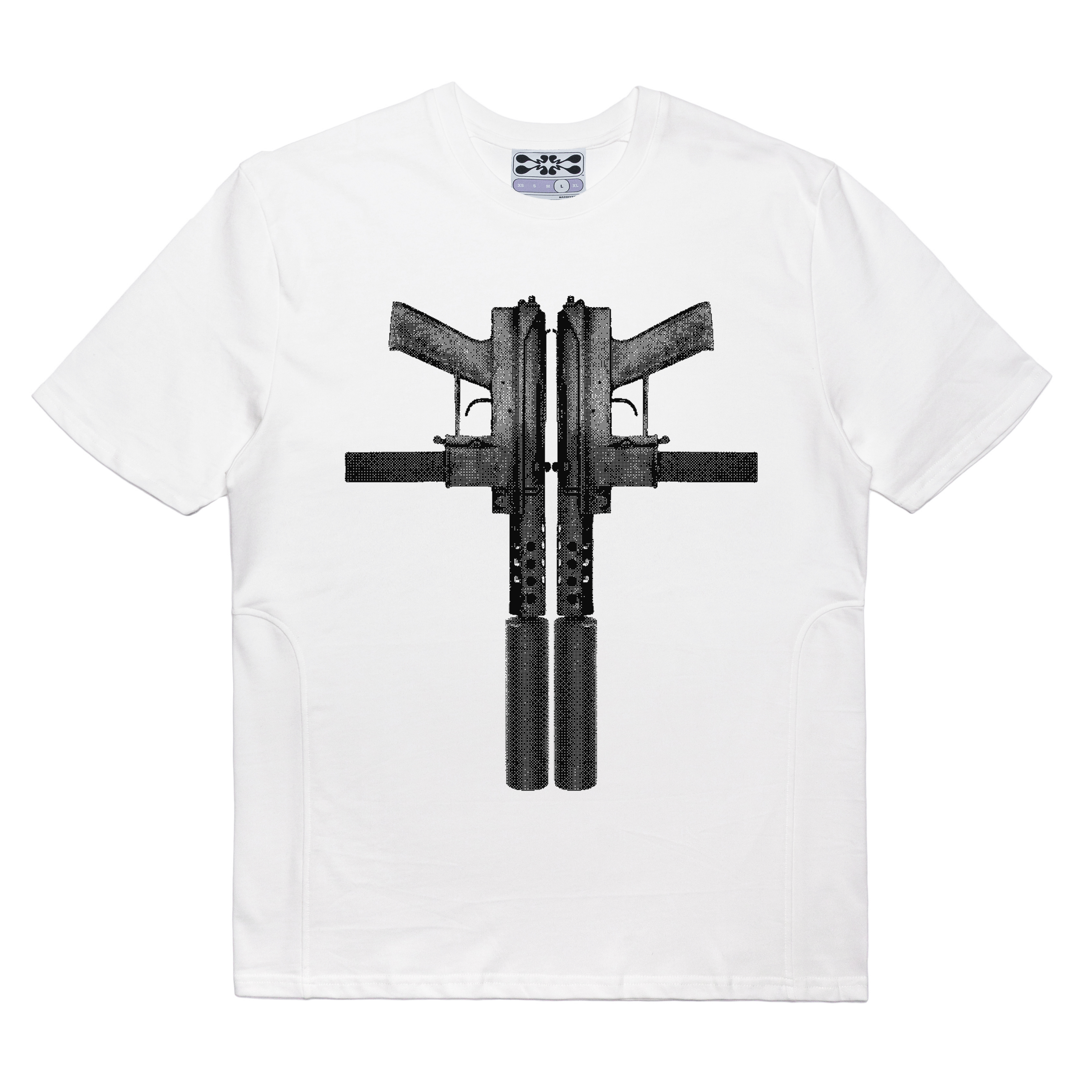 WHITE TEC-9 SHIRT