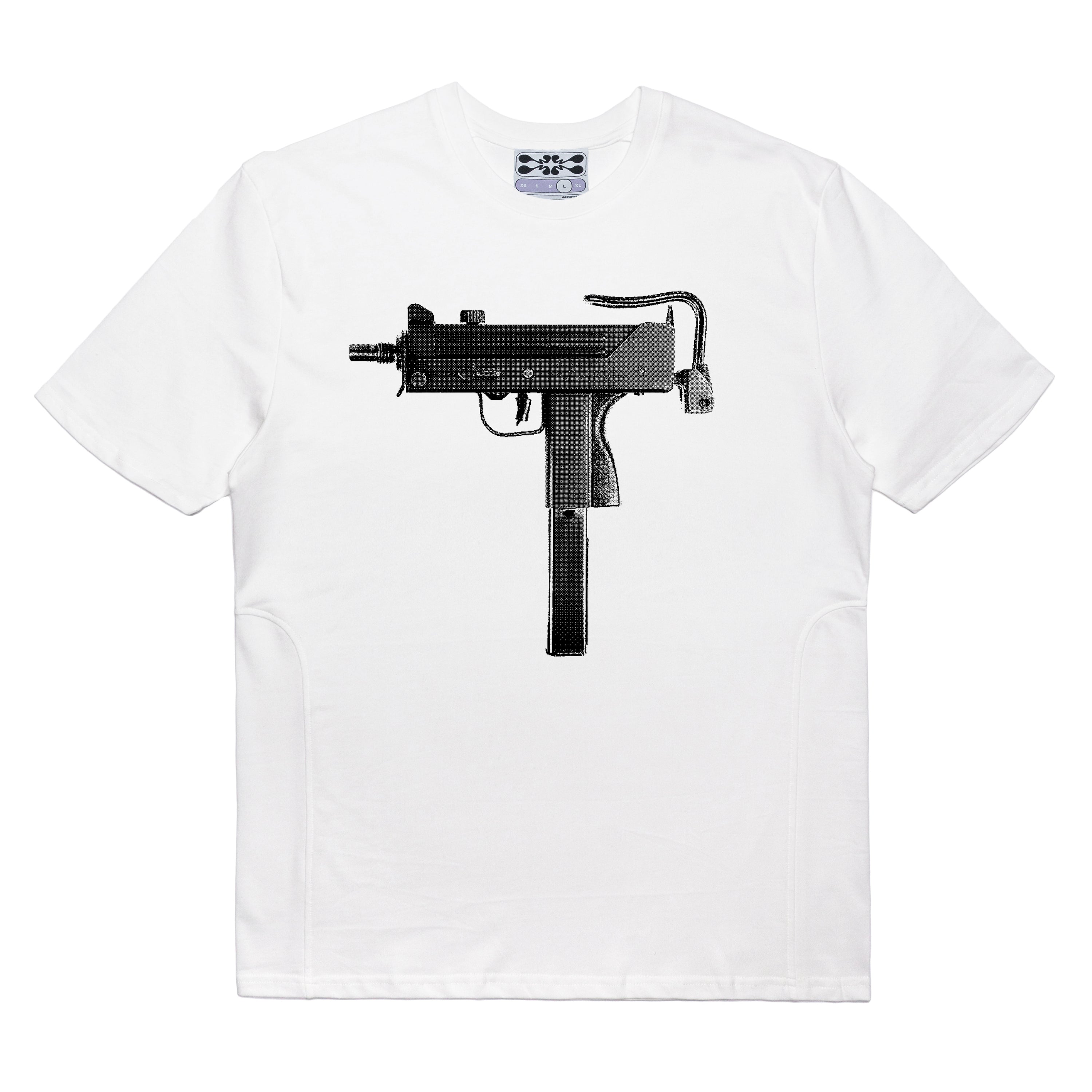 WHITE MAC-10 SHIRT
